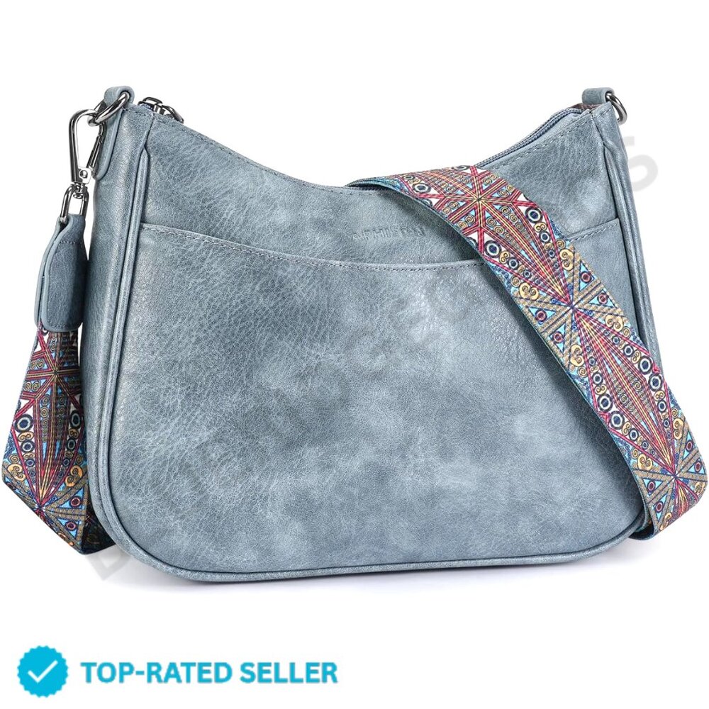Brand New APHISON Bag Blue Trendy Crossbody Handbag